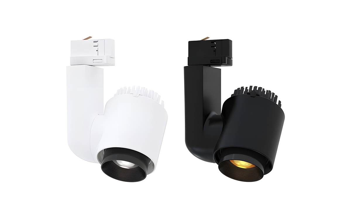 Tunable White LED Spotlight with Optical Zoom for Museum, Gallery, and Retail Lighting