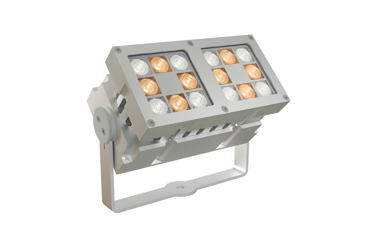 Tunable White Outdoor LED Floodlight with DMX and Casambi Wireless Control