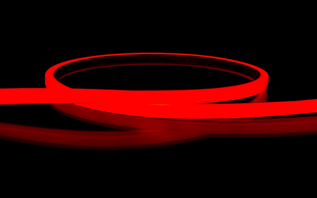 Turtle Friendly Amber Neon LED Strip Light for Direct View and Coastal Outdoor Applications