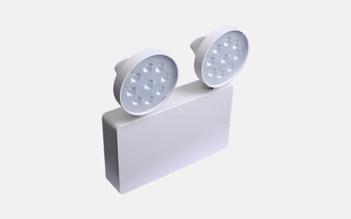 Twin Spot Emergency Light for Offices and Commercial Use