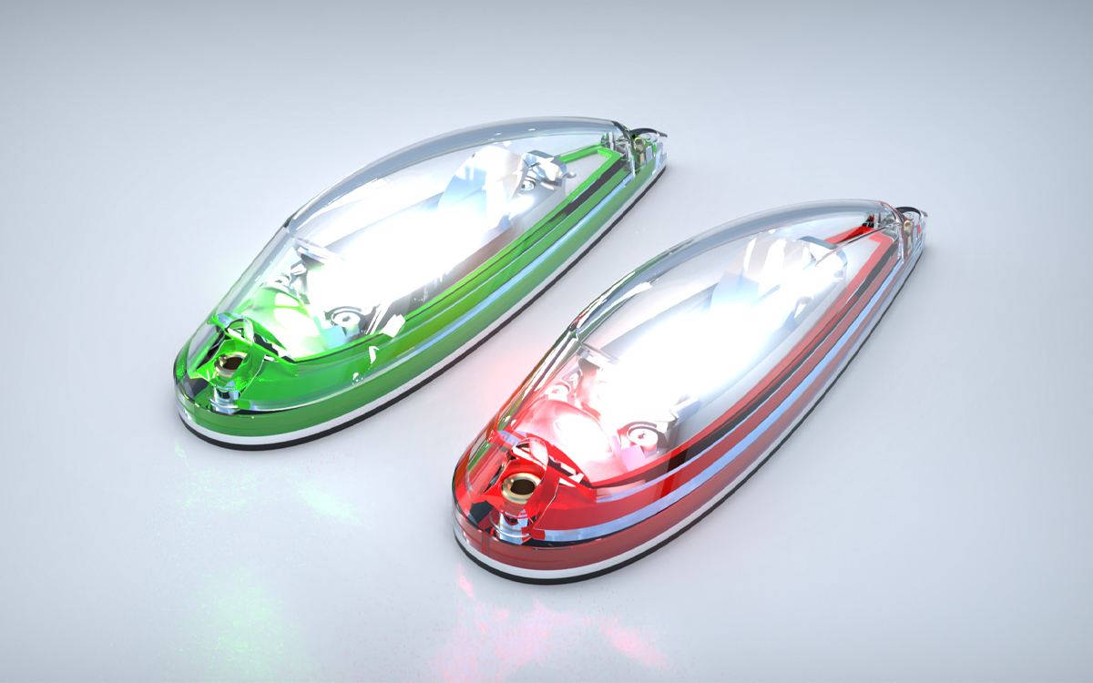 UAV LED Wingtip Light for Position, Navigation, and Strobe Signaling
