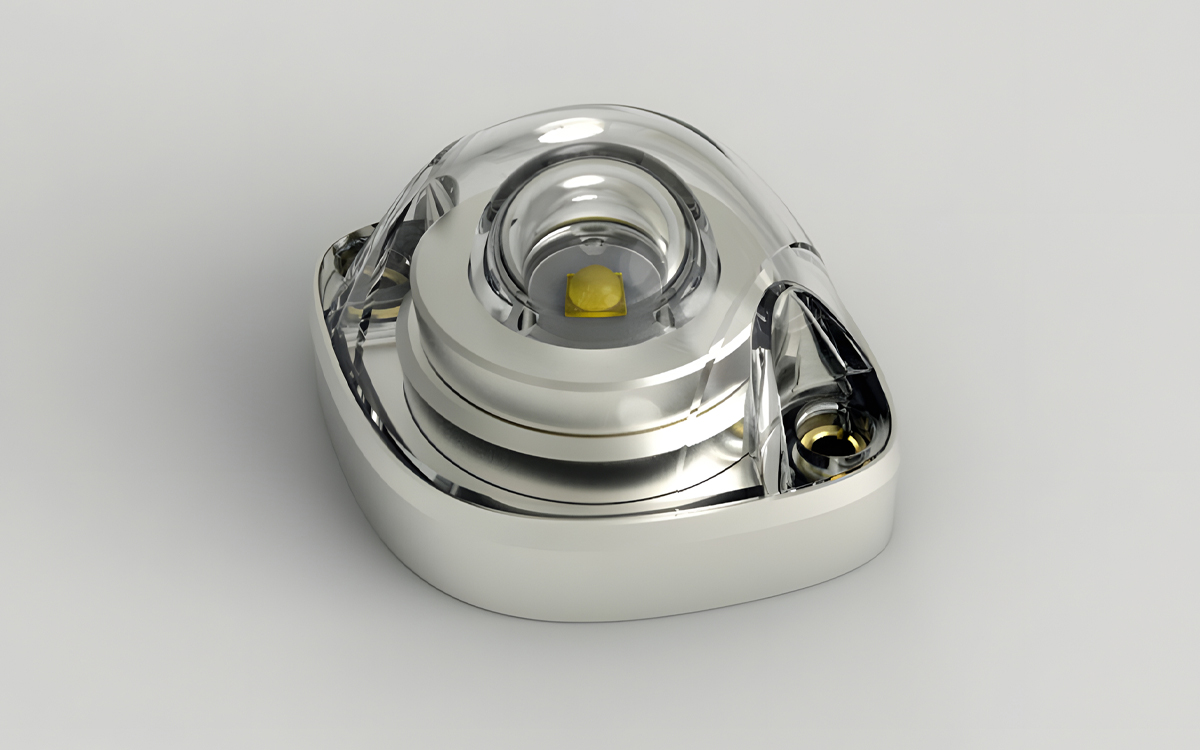UAV Position and Strobe LED Beacon Light for Night Visibility and Air Traffic Compliance