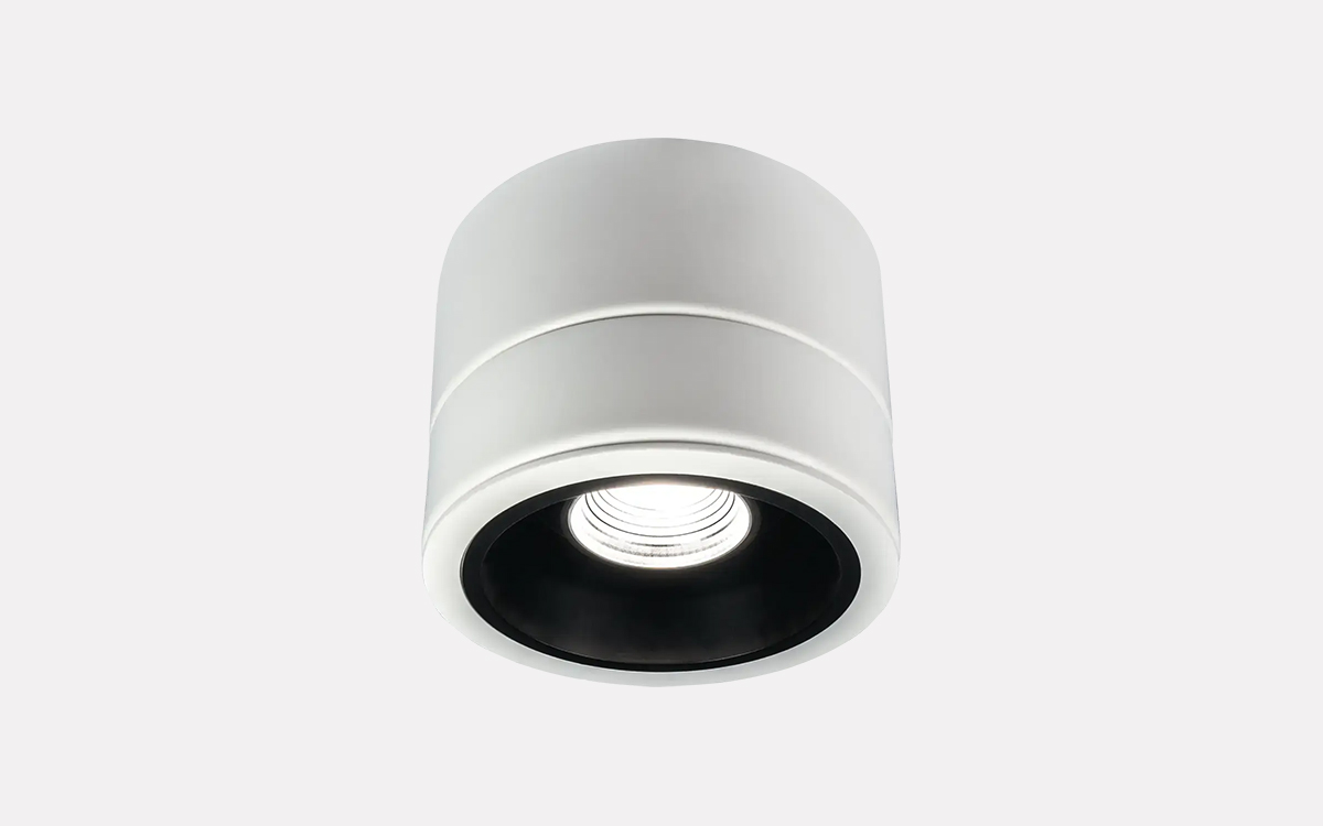 UKCA Certified Surface-Mount LED Downlight for Reception, Retail, and Corridor Lighting