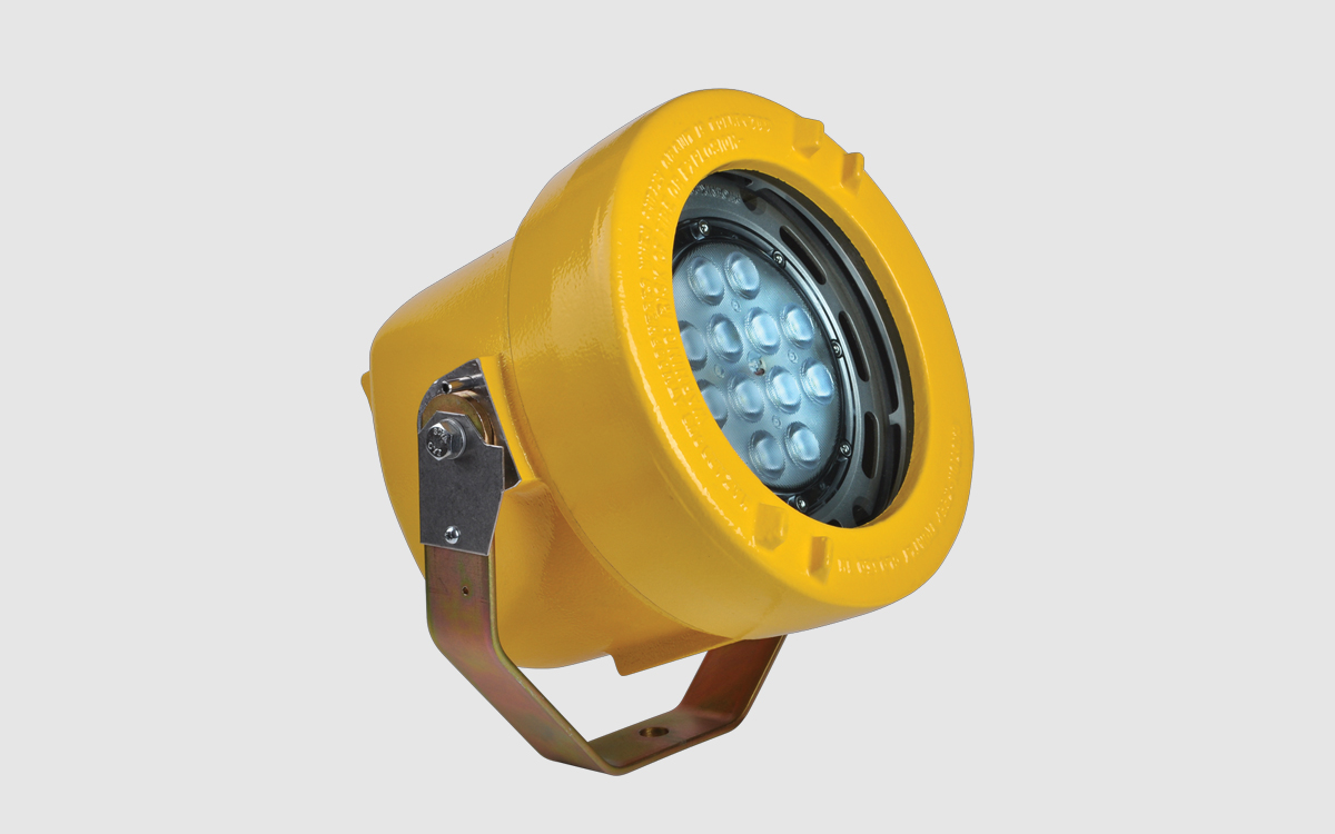 UL 844 Class I Division 1 & 2 Certified Explosion-Proof LED Floodlight for Outdoor Hazardous Locations