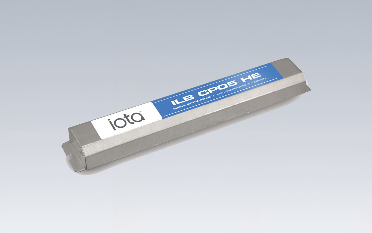 UL Listed Constant Power LED Emergency Driver with Auto-Sensing 10–60VDC Class 2 Output for Downlights, Troffers, and Linear Lighting