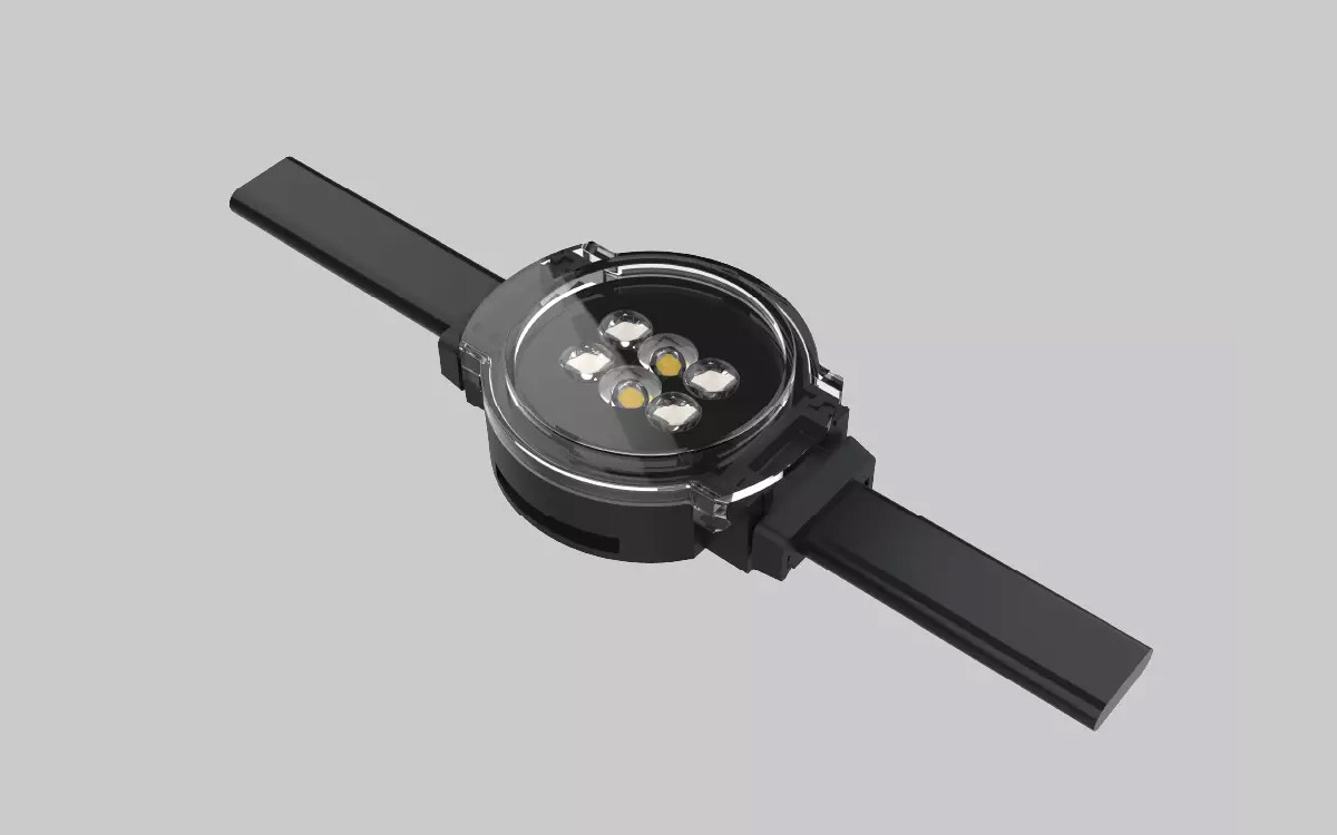 Ultra-Long Cascade Outdoor LED Pixel Light with Individually Addressable RGB and White LEDs
