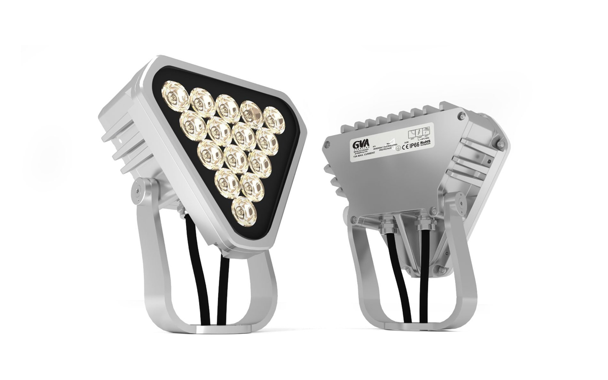 Ultra-Narrow Beam Monochromatic Architectural LED Spot and Flood Light with DMX/DALI Control for Façade and Accent Lighting
