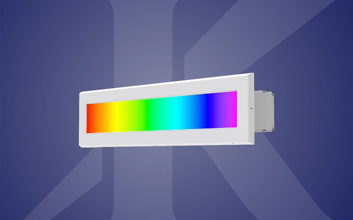 Vandal- and Ligature-Resistant RGBW Behavioral Wall Light for Secure Linear Wall Slot Applications