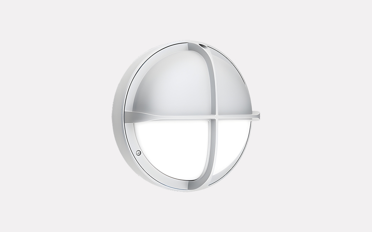 Vandal Resistant LED Bulkhead Light for Outdoor Facades and Staircase Lighting