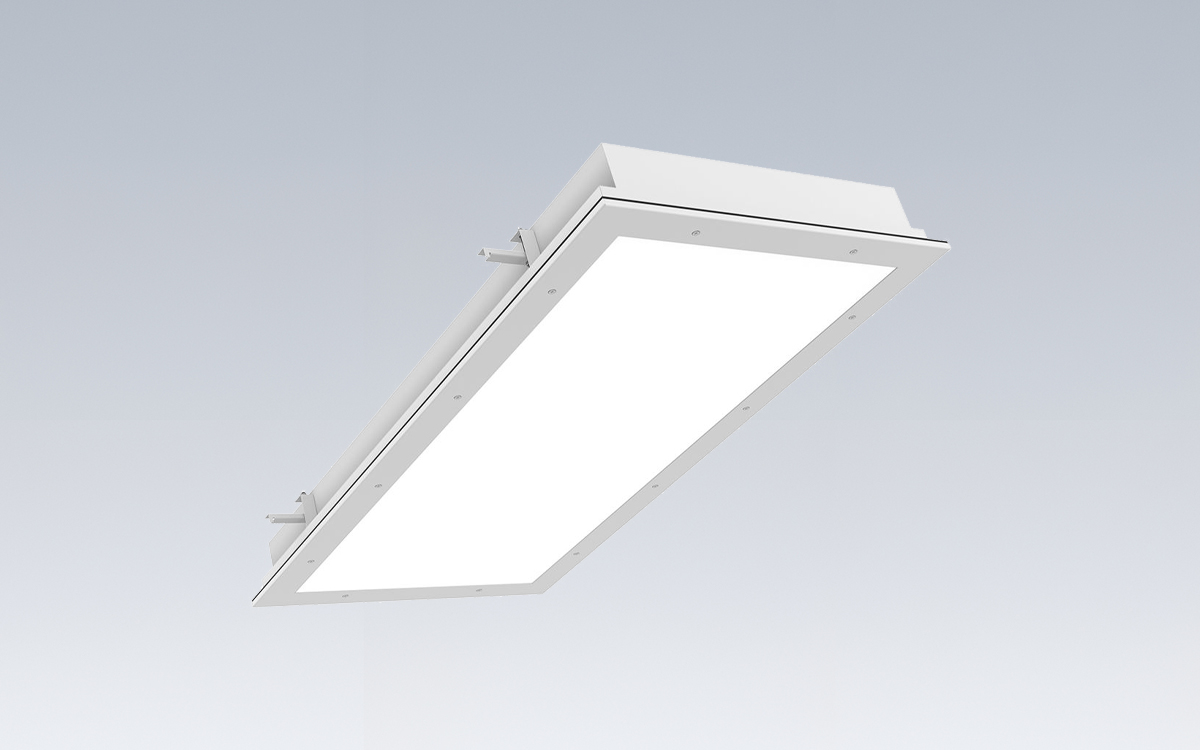 Vandal-Resistant Recessed LED Troffer for Secure Healthcare and Correctional Environments