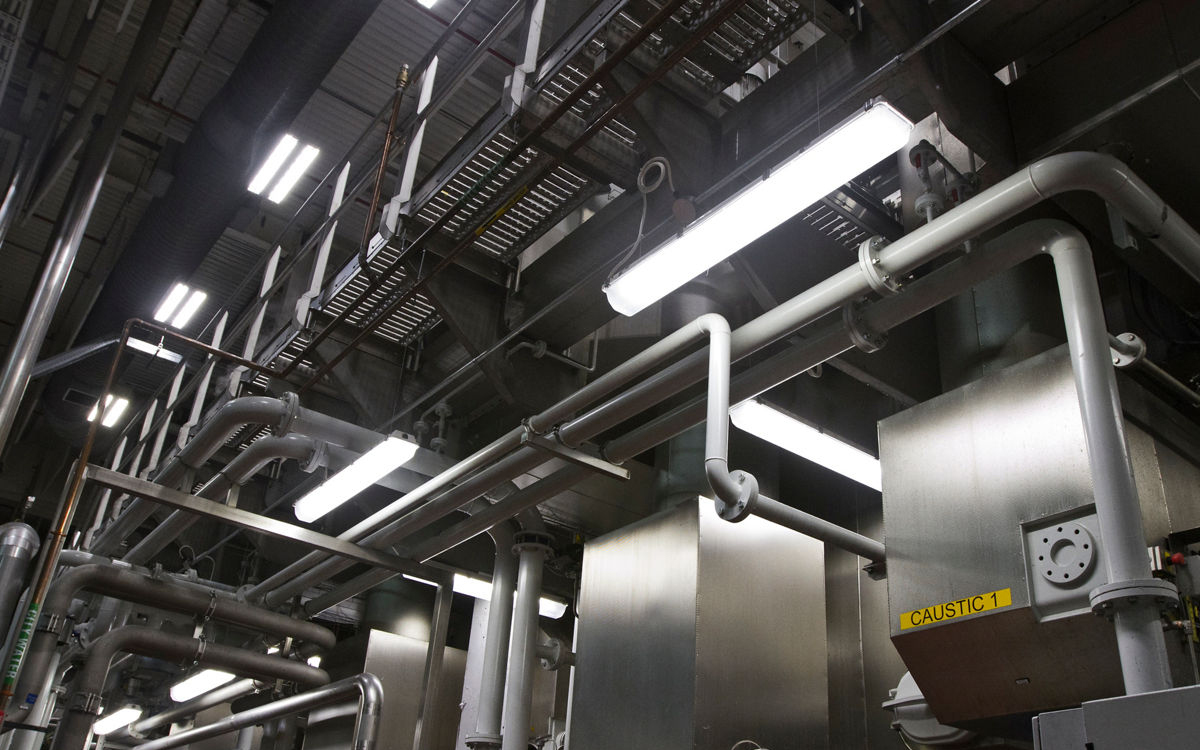 Vapor-Tight LED Light for Wet, Dusty, ISO Certified Cleanroom, and Hazardous Location Environments