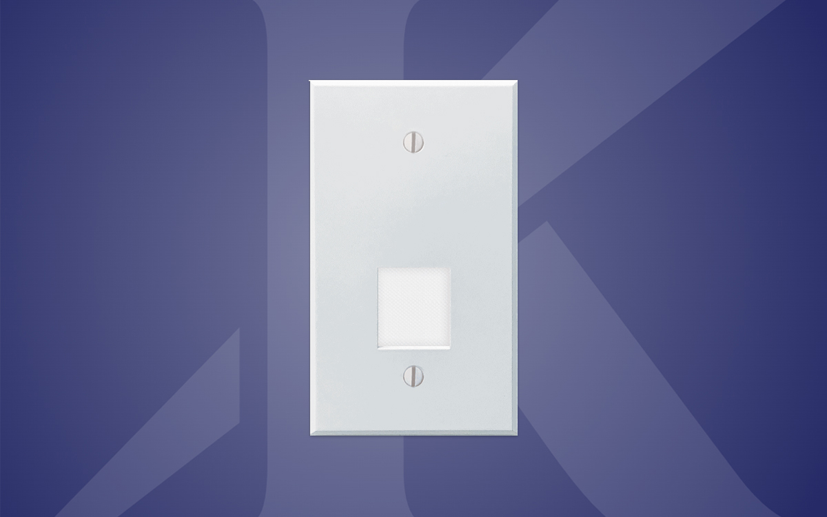 Wall-Mount 3″ x 5″ LED NightLight for Behavioral Health, Hospitality, and Patient Room Applications