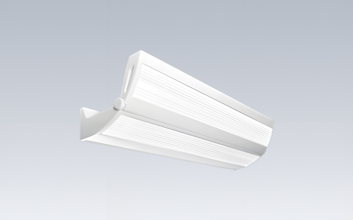 Wall-Mounted Multi-Function Luminaire for Patient Rooms with Reading and Ambient Light Options