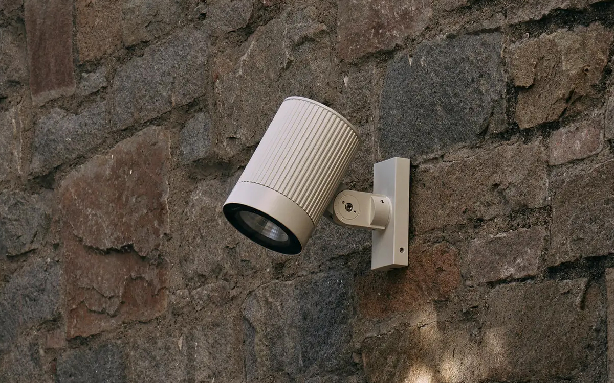 Wall Mounted Outdoor LED Floodlight with Integrated Dimmable Driver