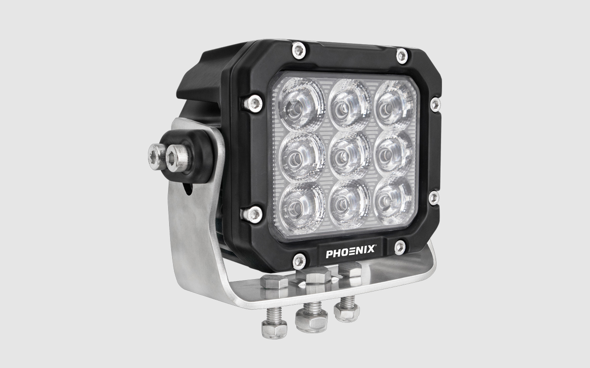 Waterproof IP69K LED Work Light for Off-Road, Mining, Forestry, and Agriculture Heavy Equipment
