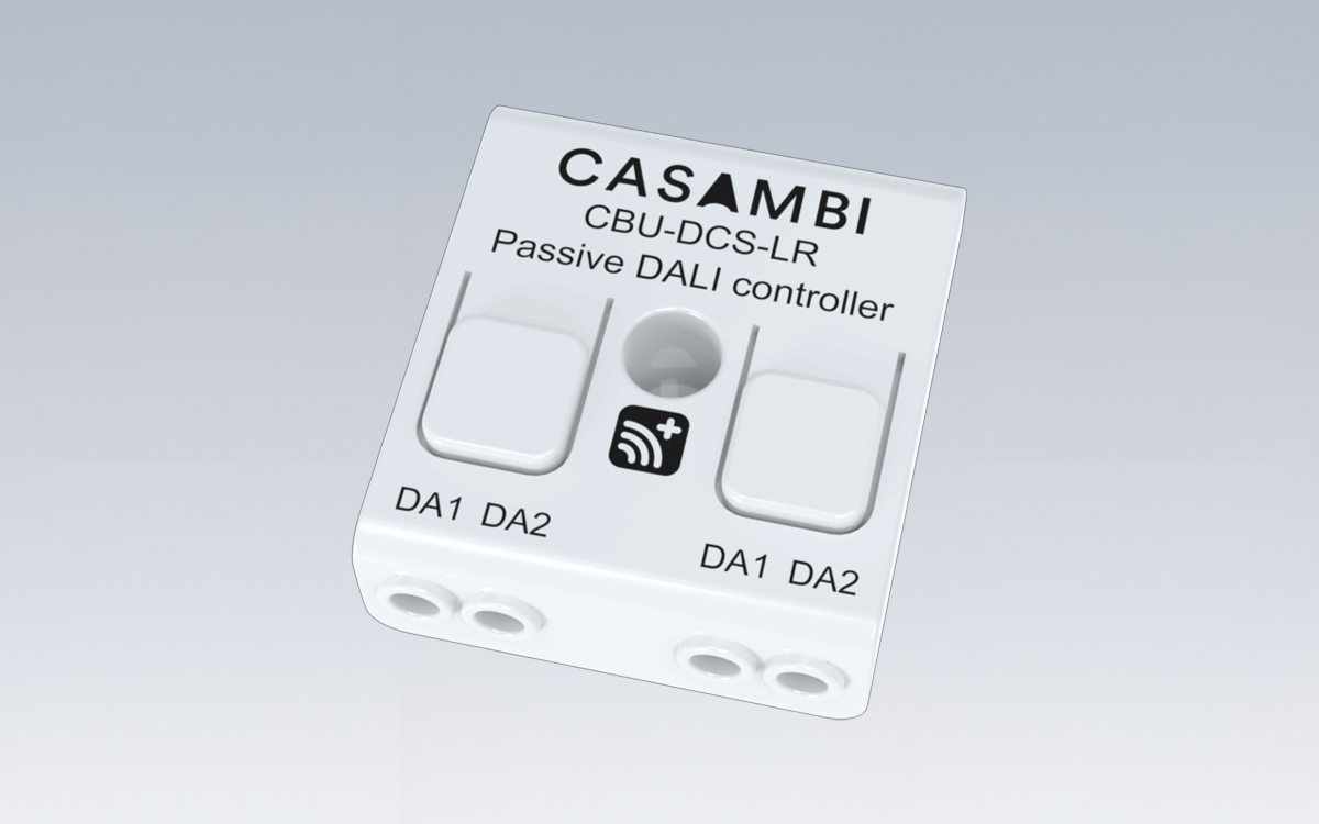 Wireless Casambi Bluetooth DALI Controller with Long-Range Connectivity for Intelligent Lighting Networks
