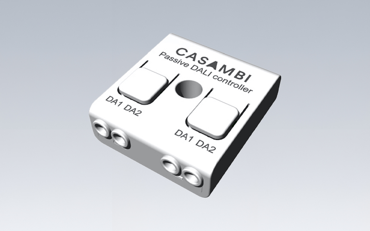 Wireless LED Driver Controller for Casambi Enabled DALI and SR Communication Systems in Smart Building Environments