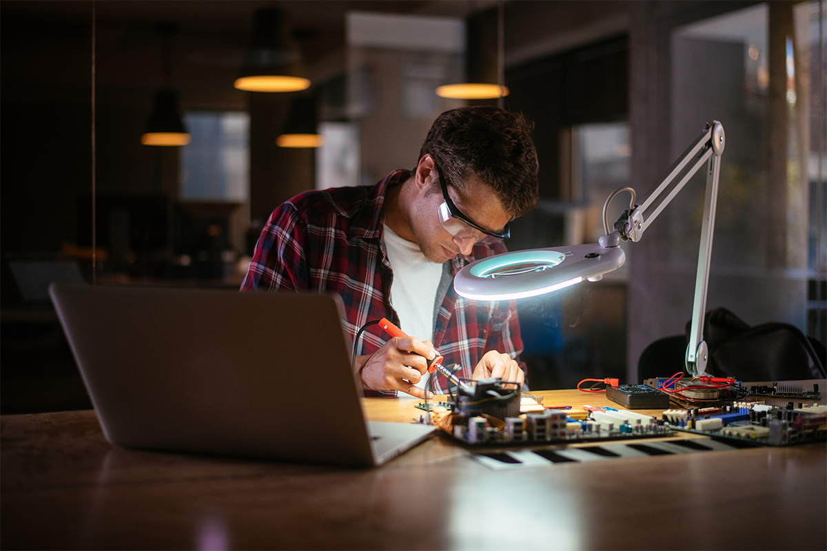 LED Magnifier Lights