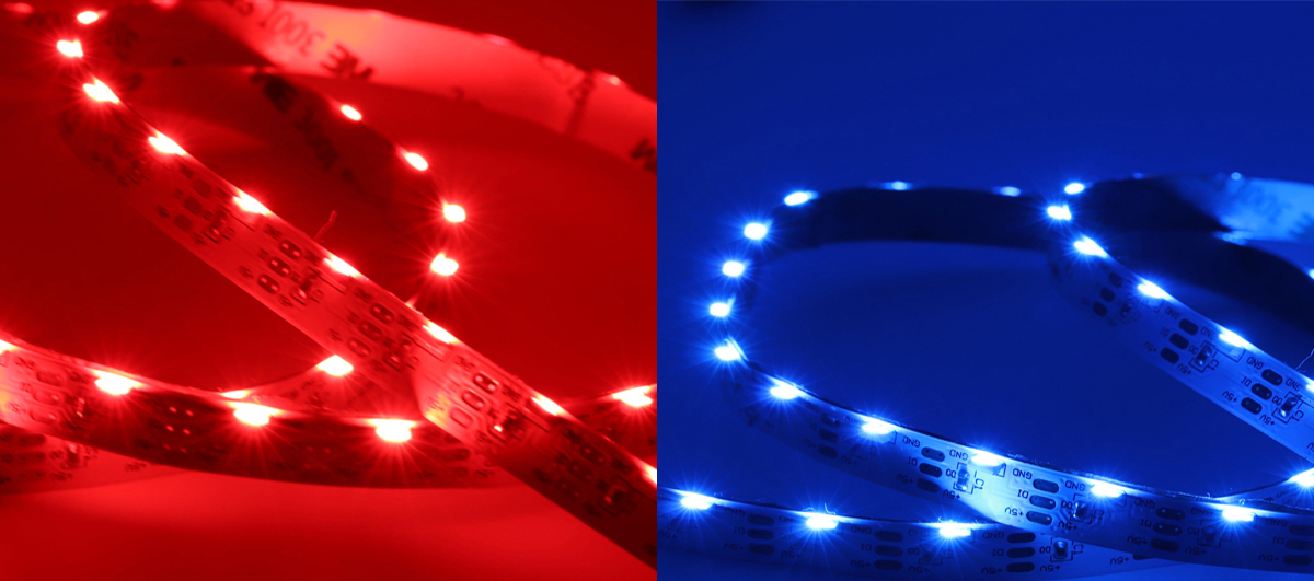Side-emitting LED Strip Lights