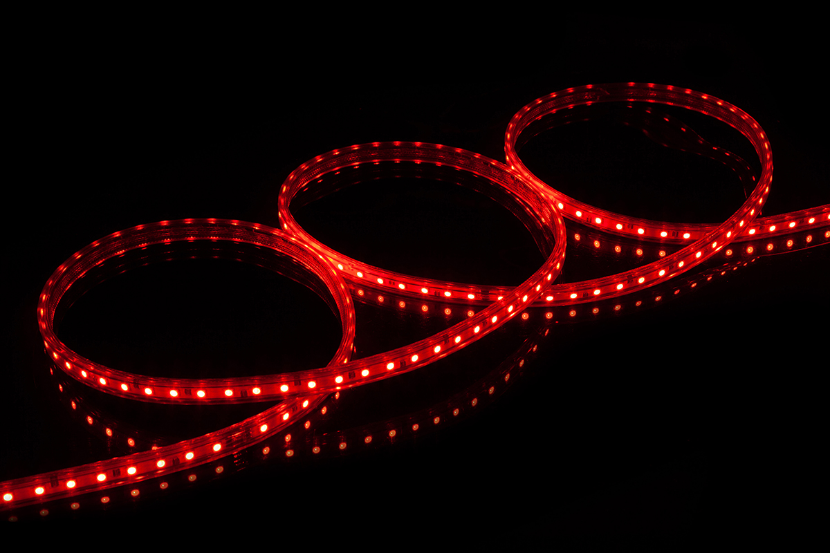 Single Color (Red, Green, Blue) LED Strip Lights