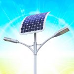 Solar Street Lights with Separate Power Systems