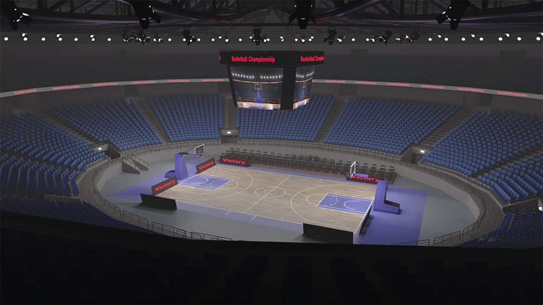 LED Arena Lights | Professional Indoor Sports Floodlighting Systems ...