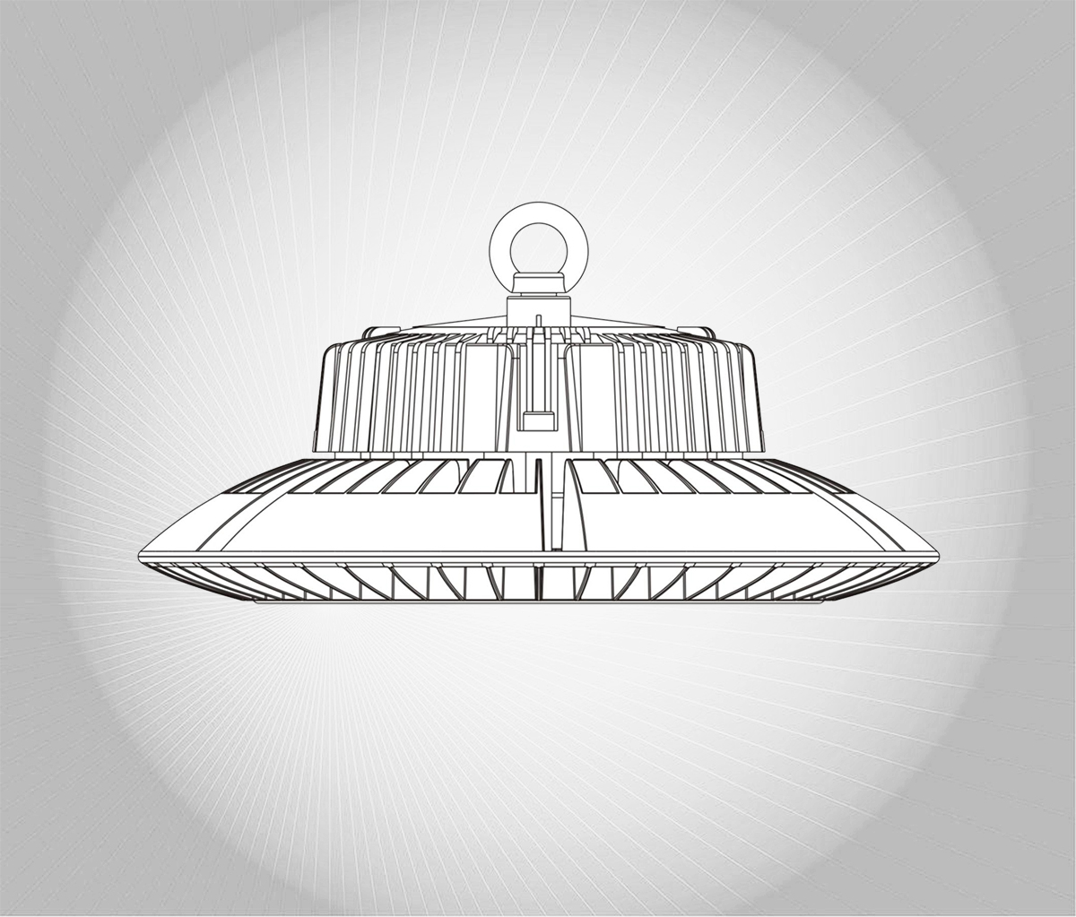 What is a UFO high bay light