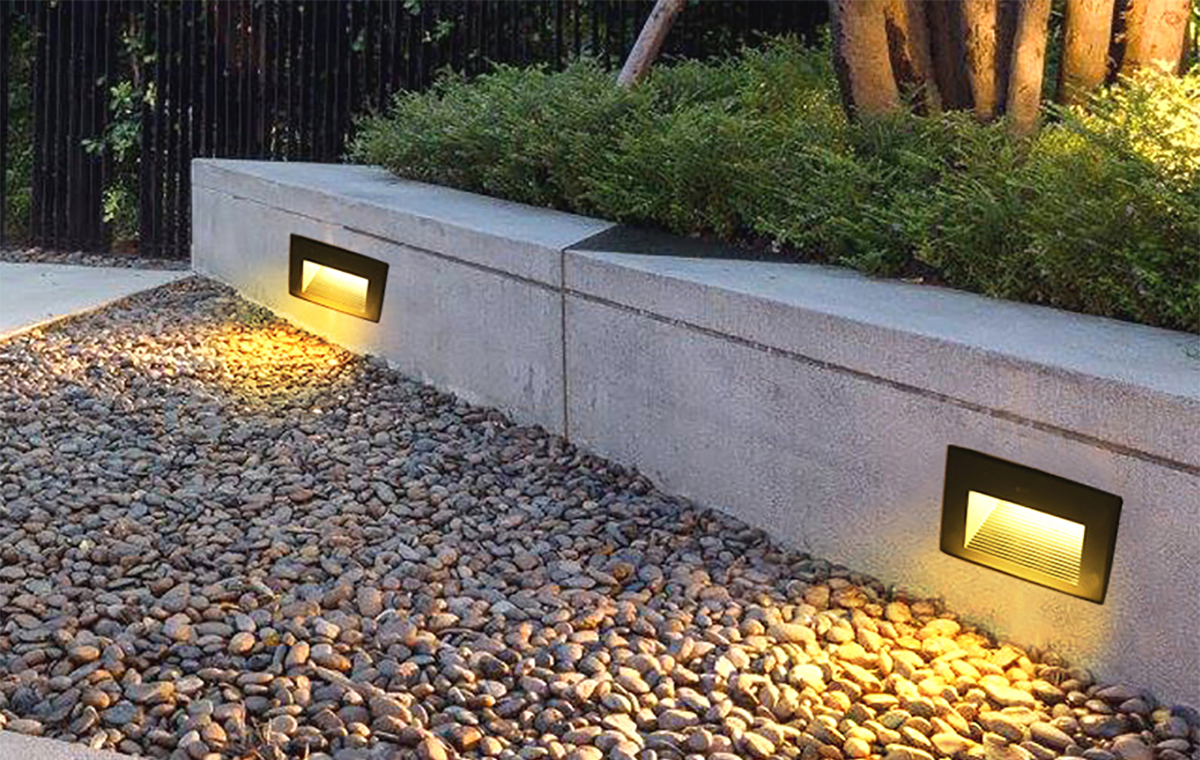 Outdoor Recessed Wall Lights